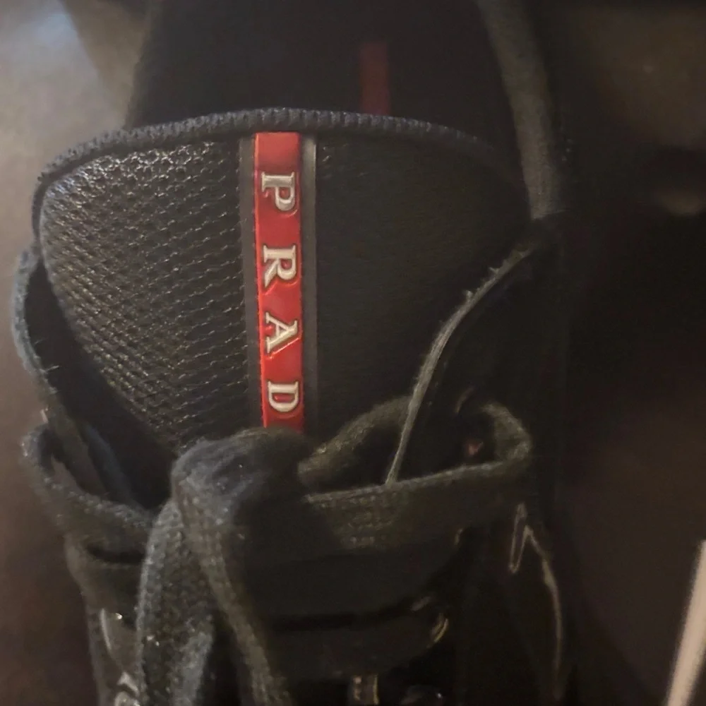 Prada Black and Red Sneakers Gently Used. Accepting All Offers! - Picture 13 of 15